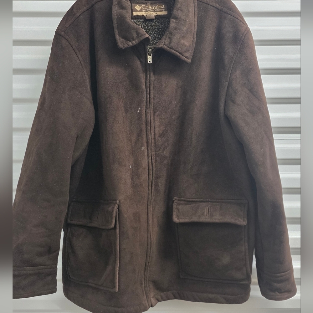 Columbia Men's Dark Brown Shirt Jacket